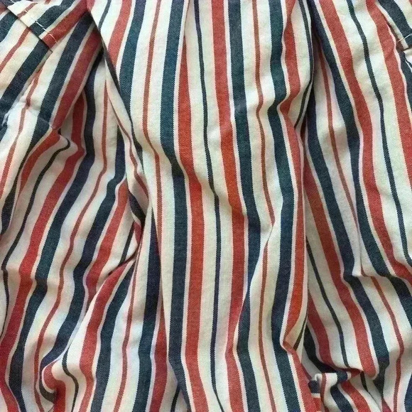 Janie and Jack BABY STRIPED AMERICANA RUFFLE ROMPER SIZE 3-6 MONTH - Picture 6 of 9